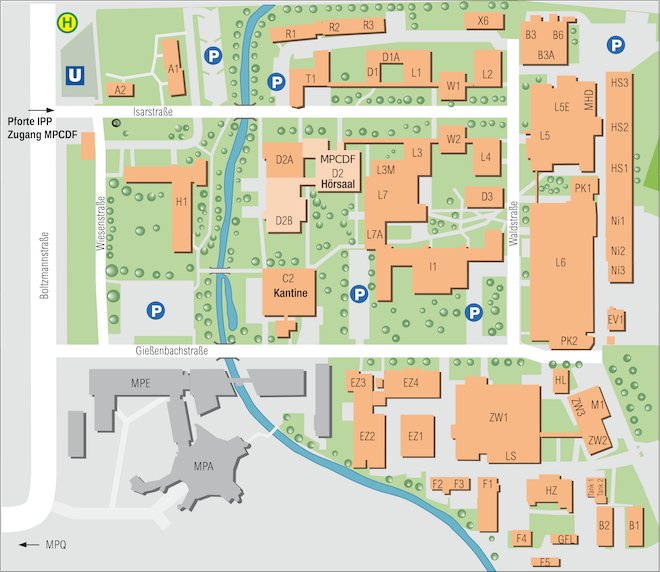 Directions to MPCDF | Max Planck Computing and Data Facility